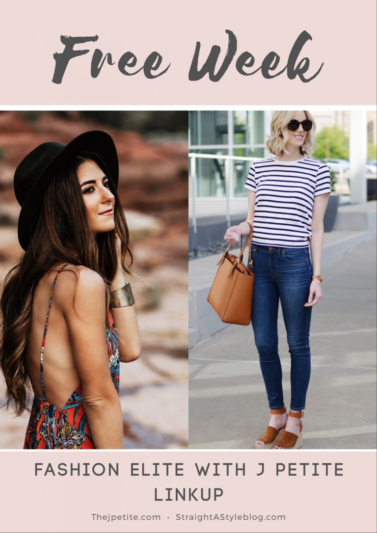 Classic Style: Stripes and Denim + Linkup & Announcement - Straight A Style
