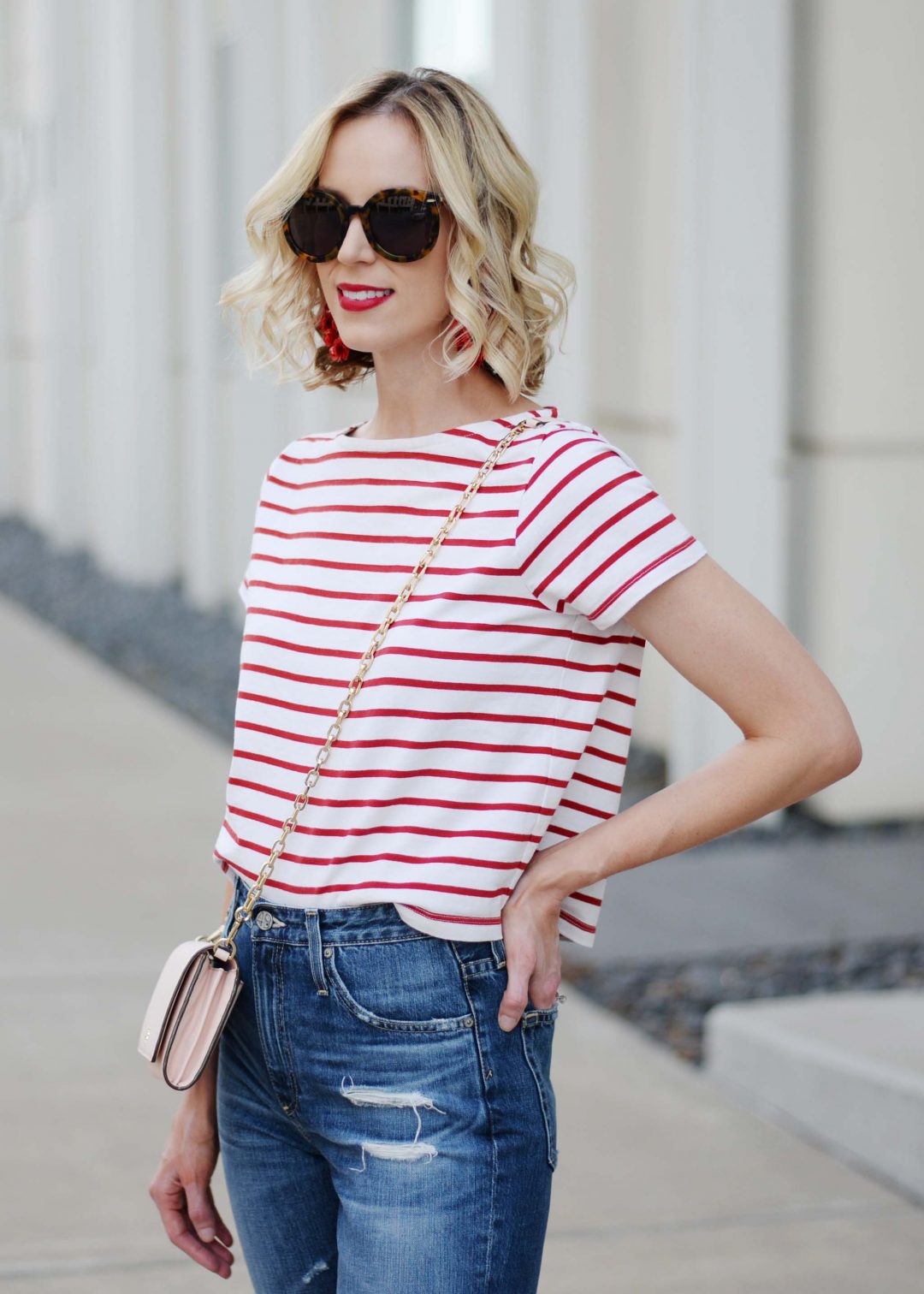 Easy 4th of July Outfit Idea + Linkup - Straight A Style