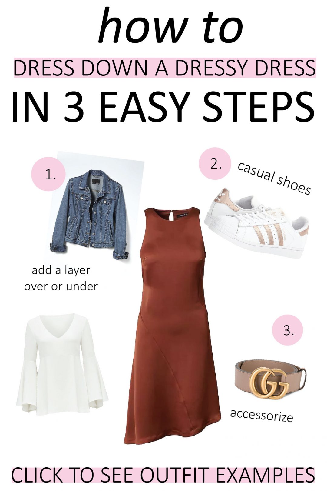 How to Dress Down a Dressy Dress - Straight A Style