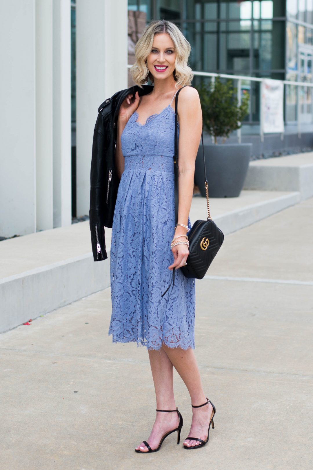 Lace Midi Dress - Straight A Style