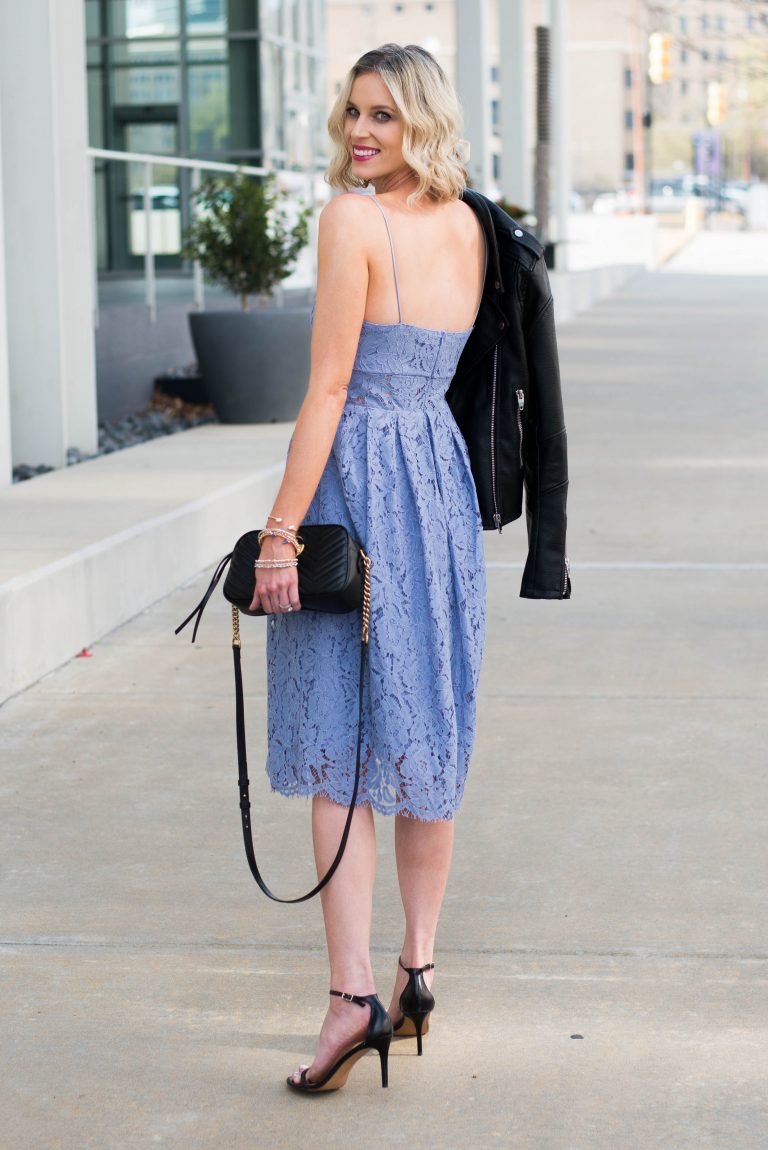 Lace Midi Dress - Straight A Style