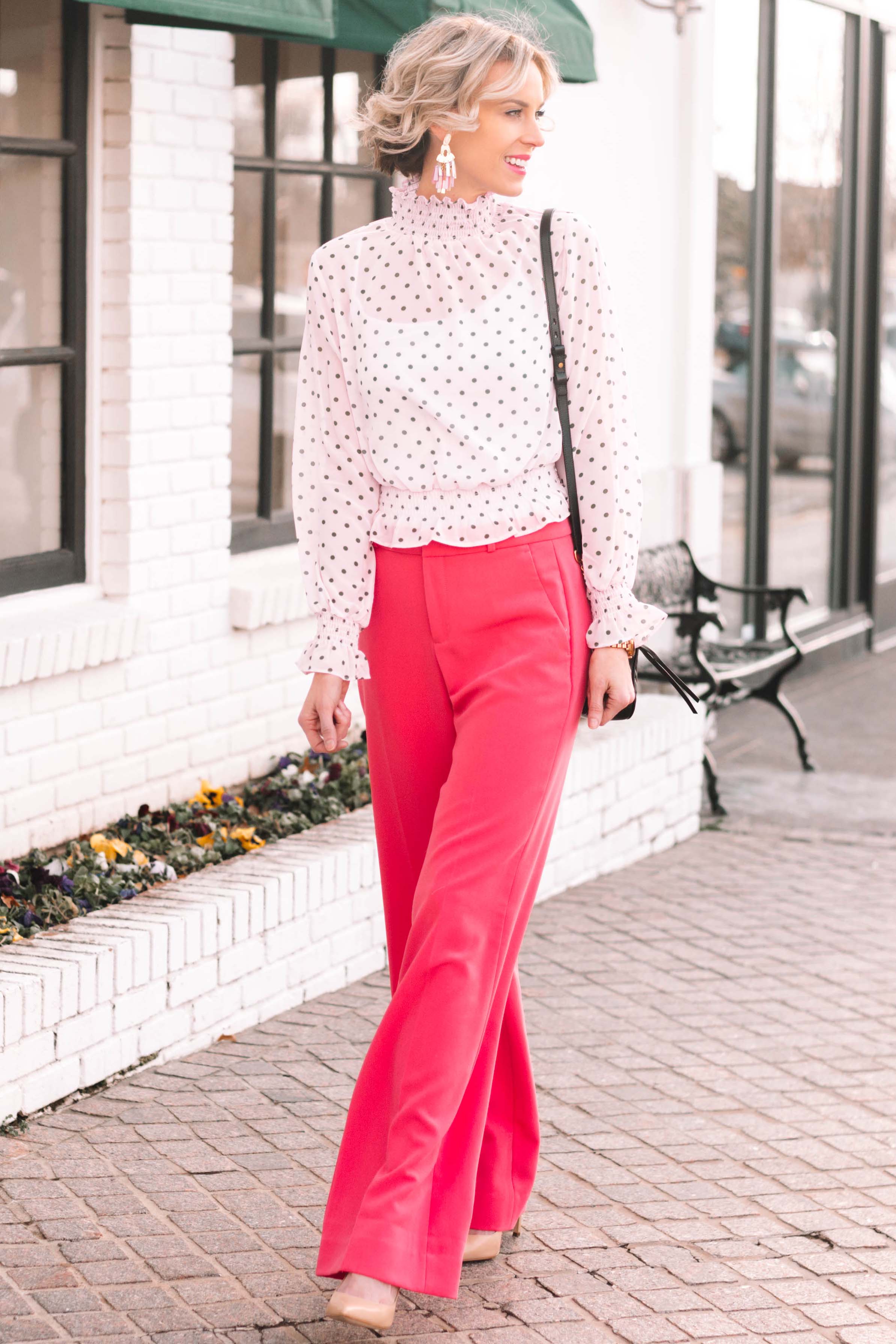 How to Add Personality to Your Work Wardrobe with Colored Pants - Straight  A Style