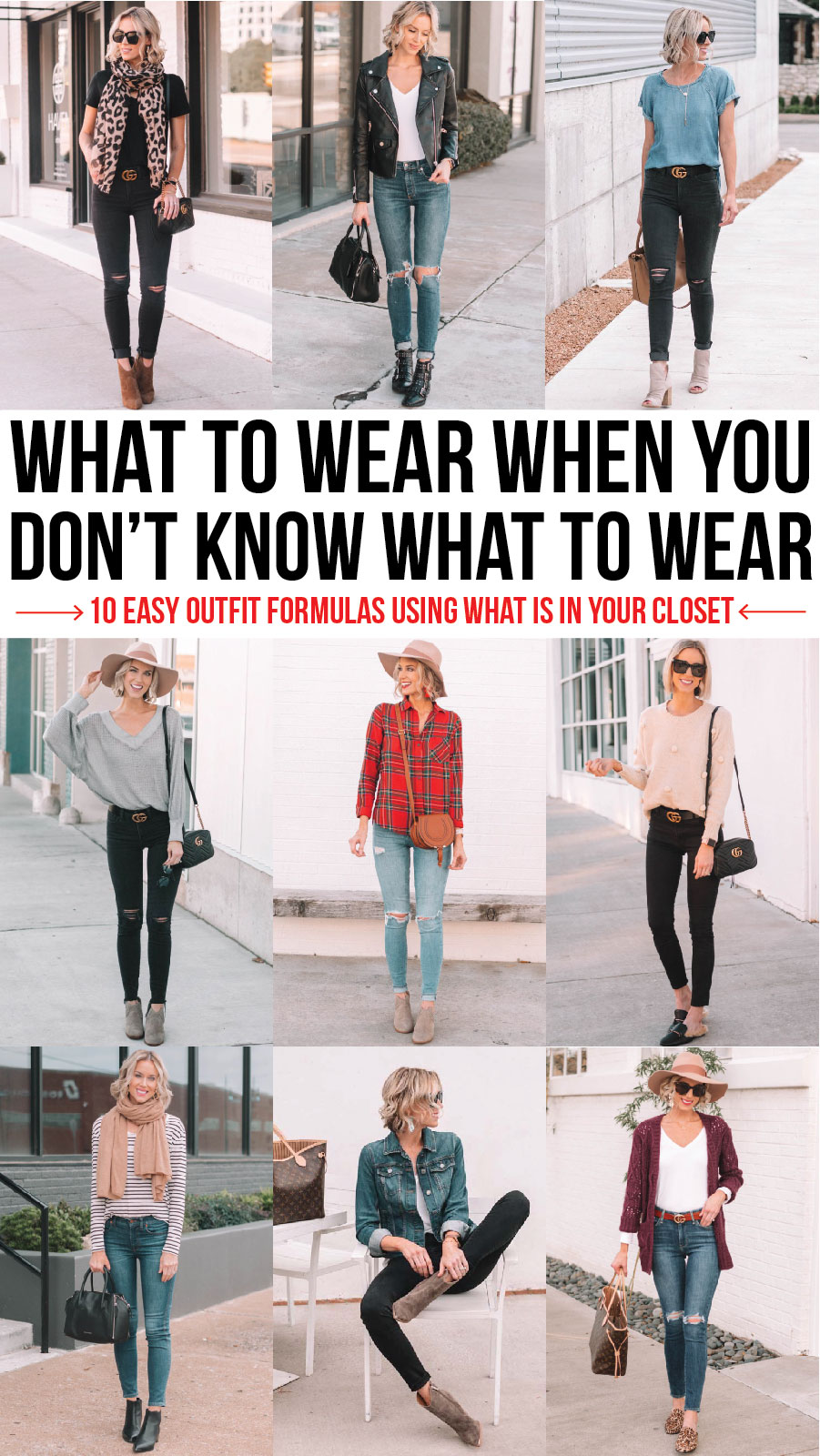 What to Wear When You Don't Know What to Wear - 10 Easy Outfit