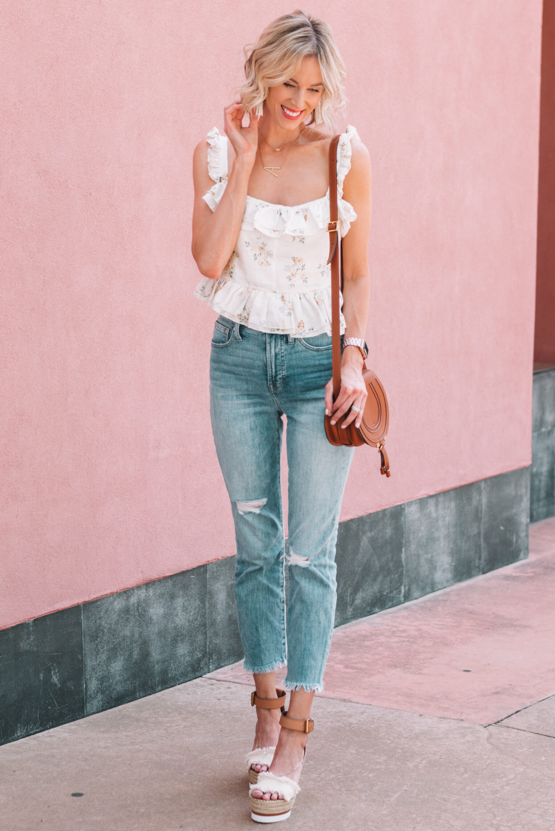 Spring Date Night Outfit Idea - Straight A Style