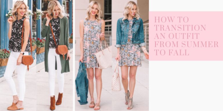 How to Transition an Outfit from Summer to Fall - Multiple Examples ...