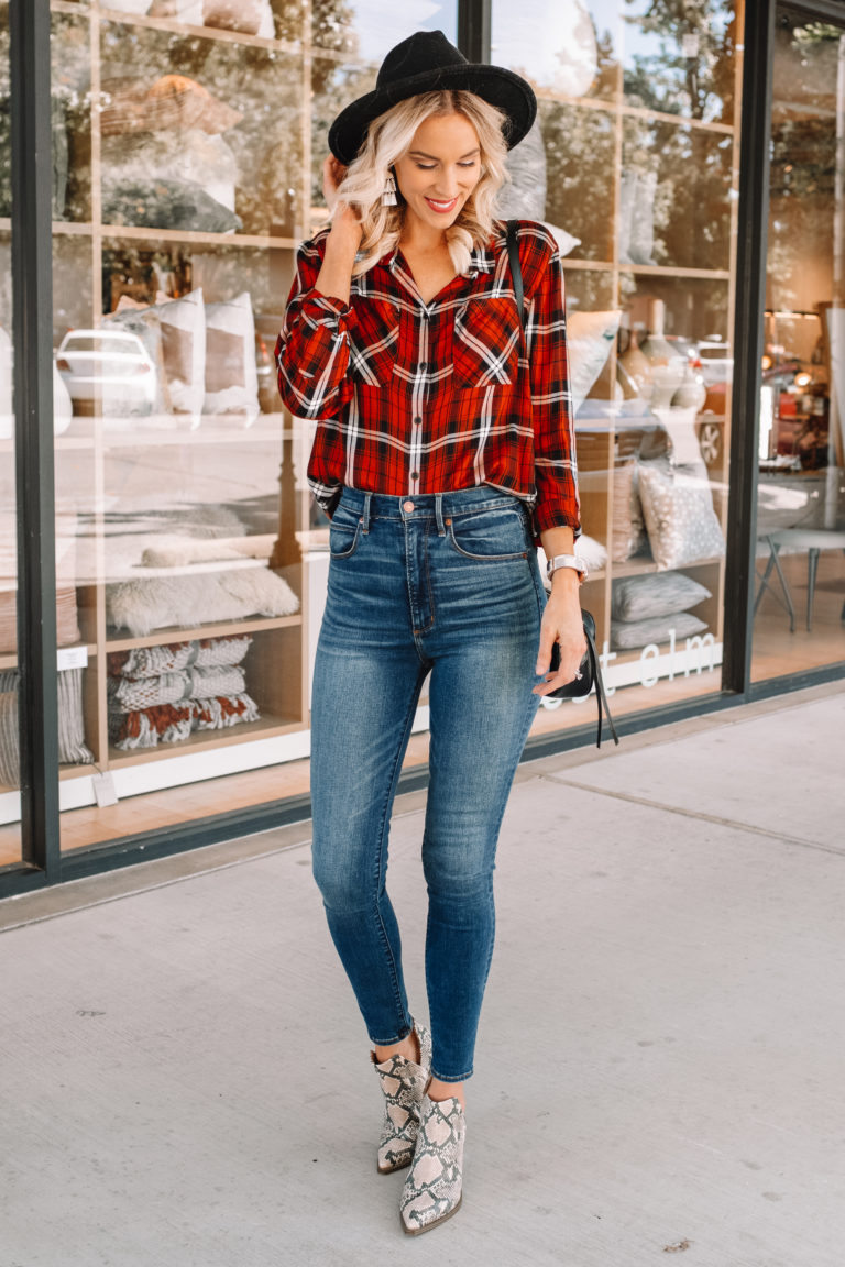 The Perfect Fall Flannel - Straight A Style