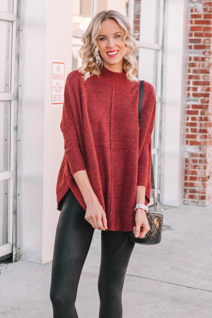 Easy & Cute Sweater Poncho - Straight A Style