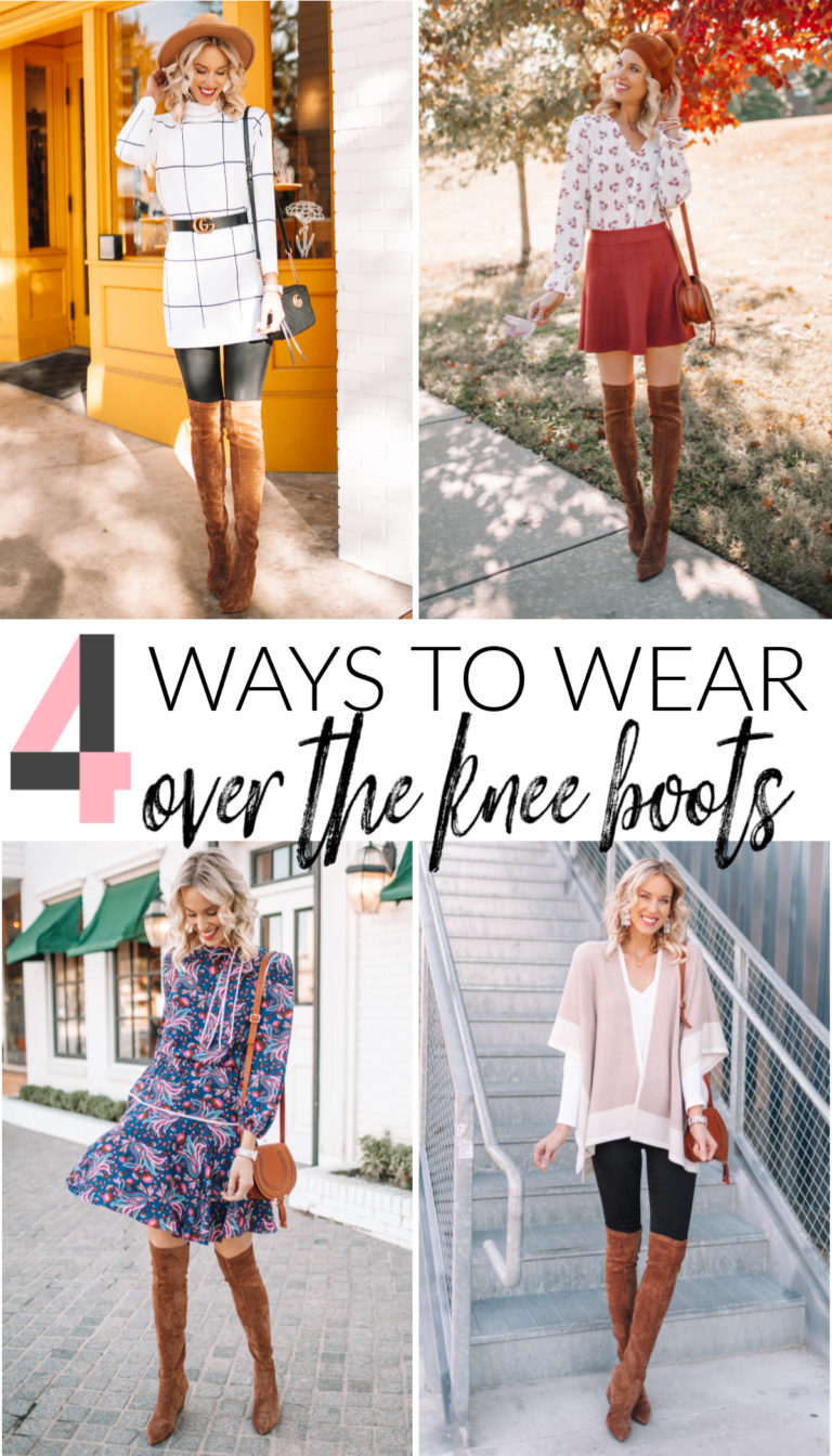 Over the Knee Boot Outfit Ideas - Straight A Style