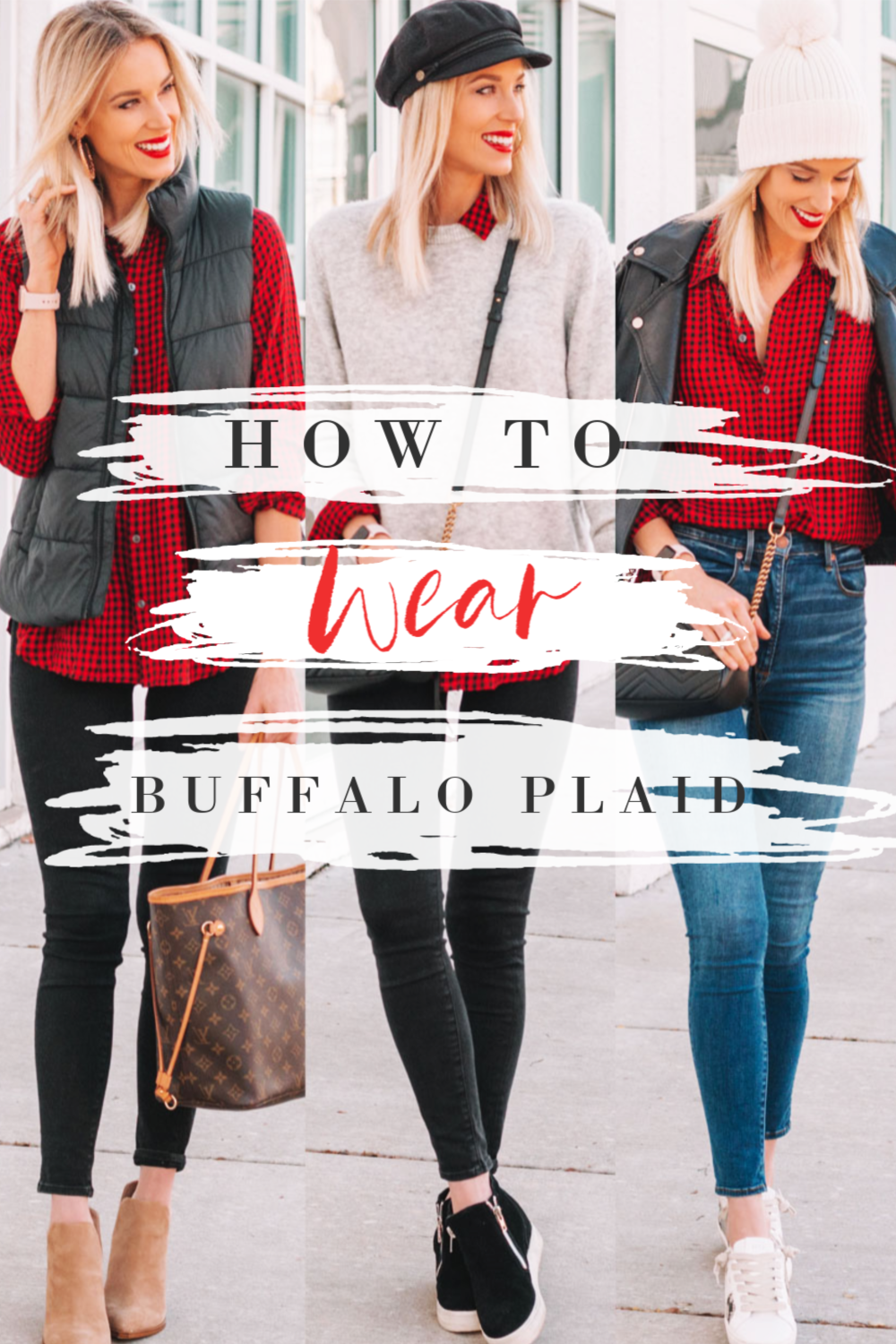 Buffalo Plaid Outfit Idea