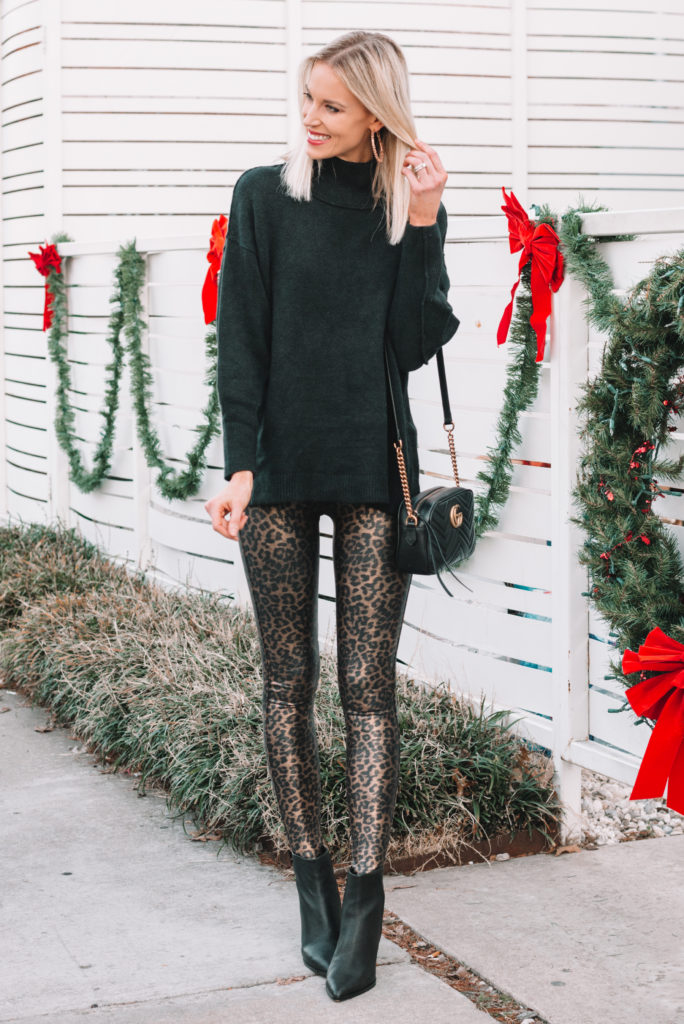 Fall Style: Leopard Leggings Outfit