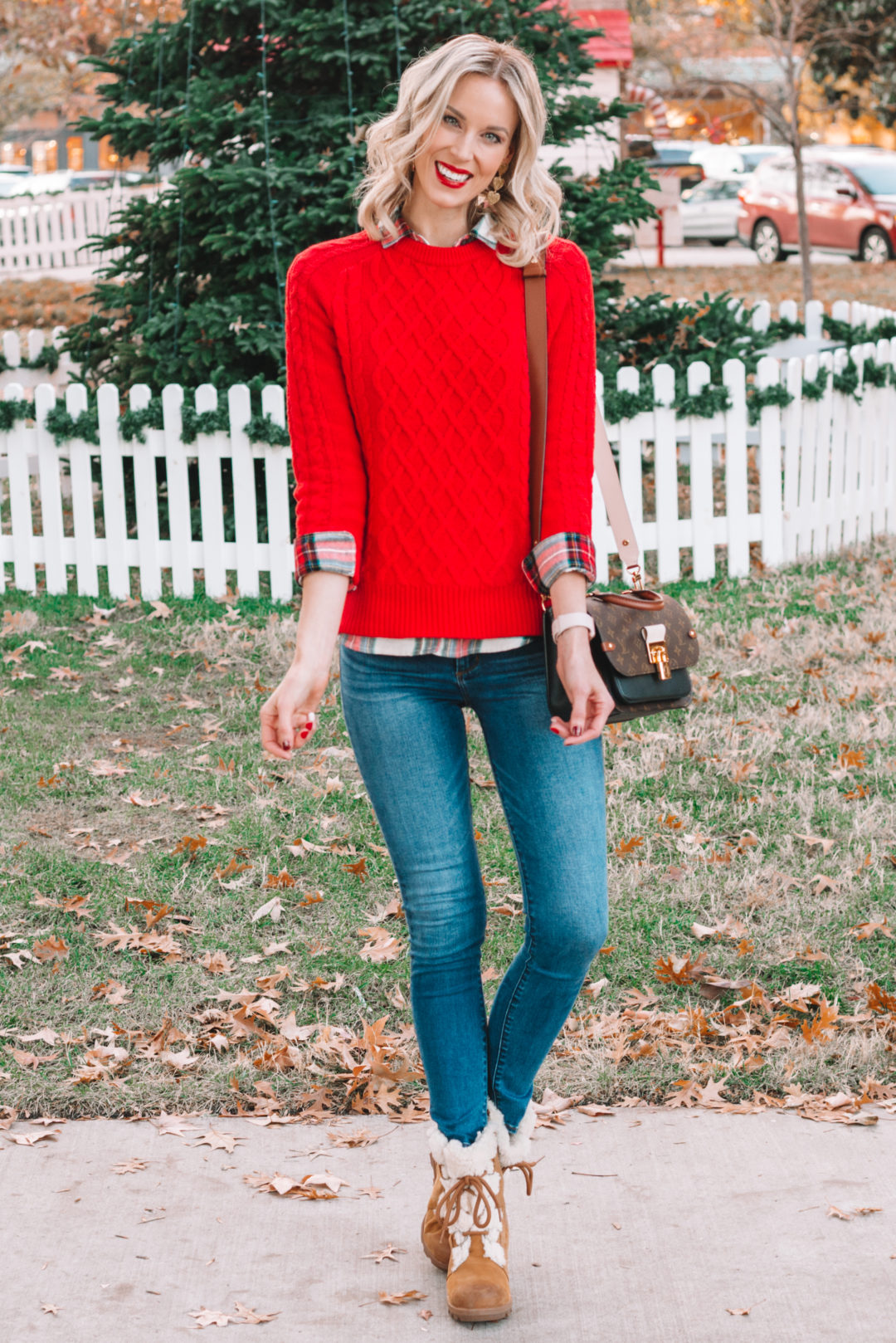 How to Wear a Red Sweater - 3 Outfit Ideas - Straight A Style