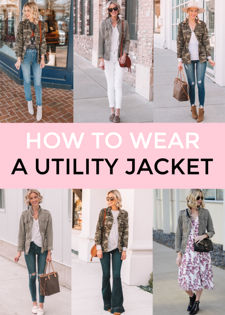 How to Style a Women's Utility Jacket