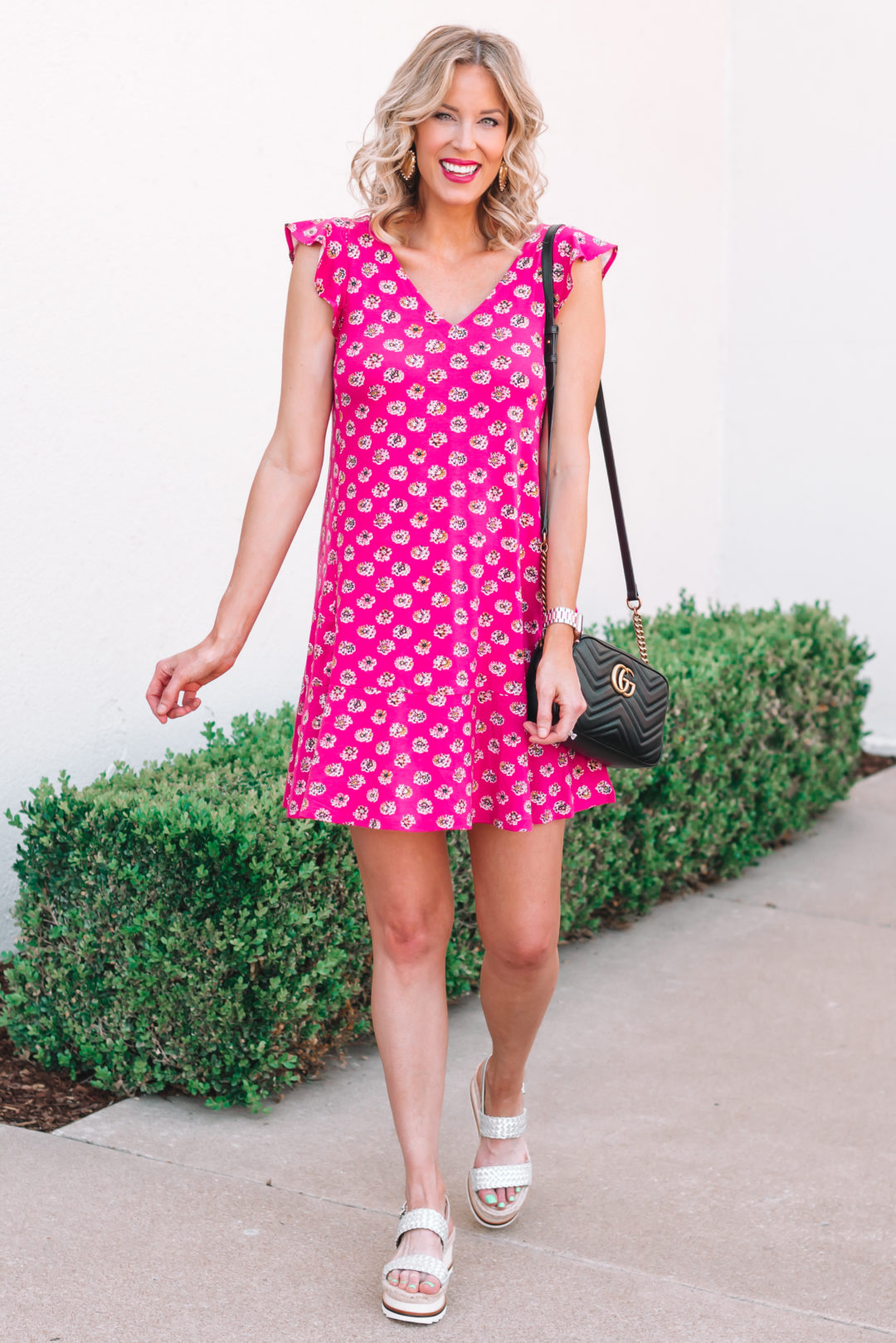 Pink Swing Dress - Straight A Style