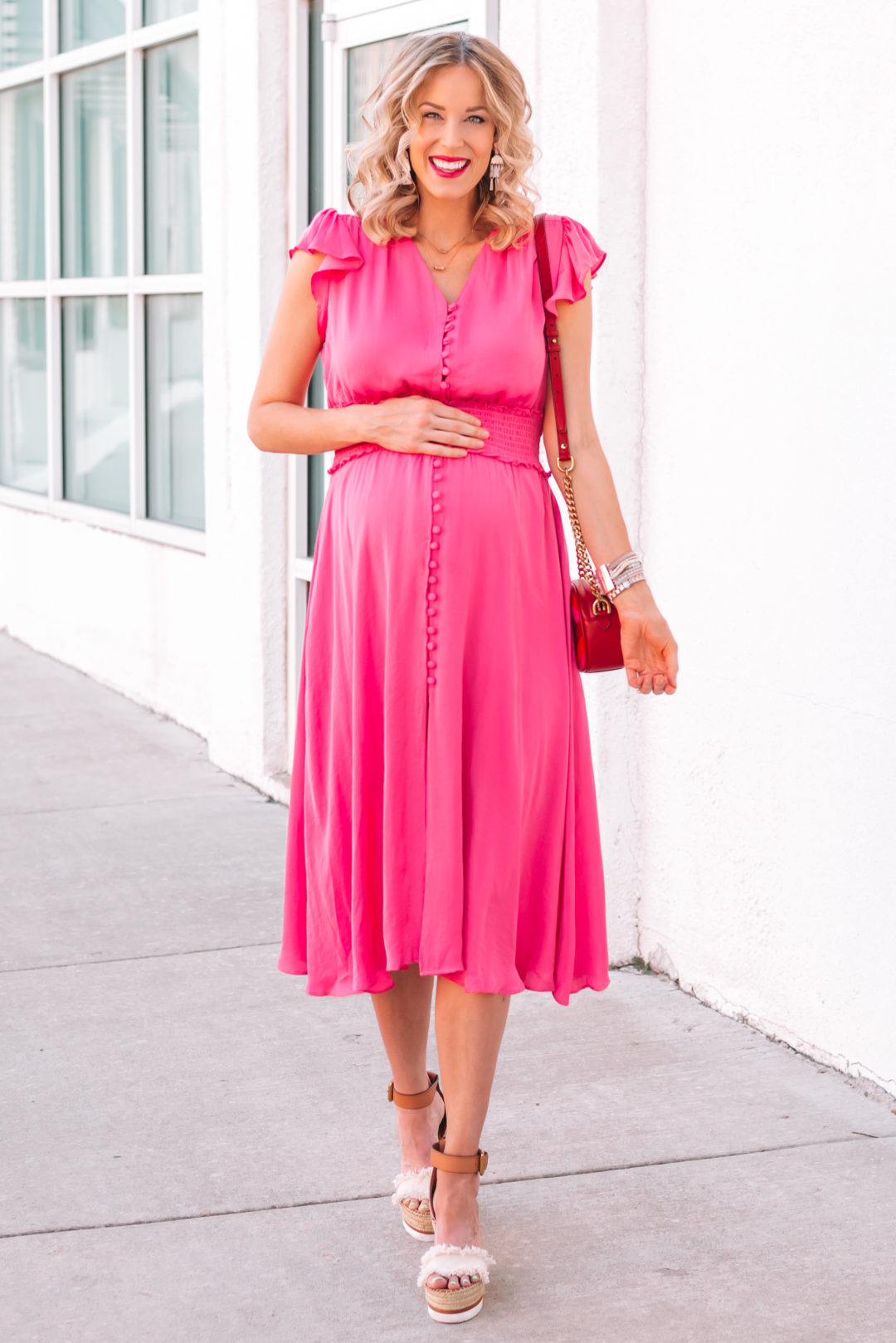 Pink Girl Baby Shower Dress - Straight A Style
