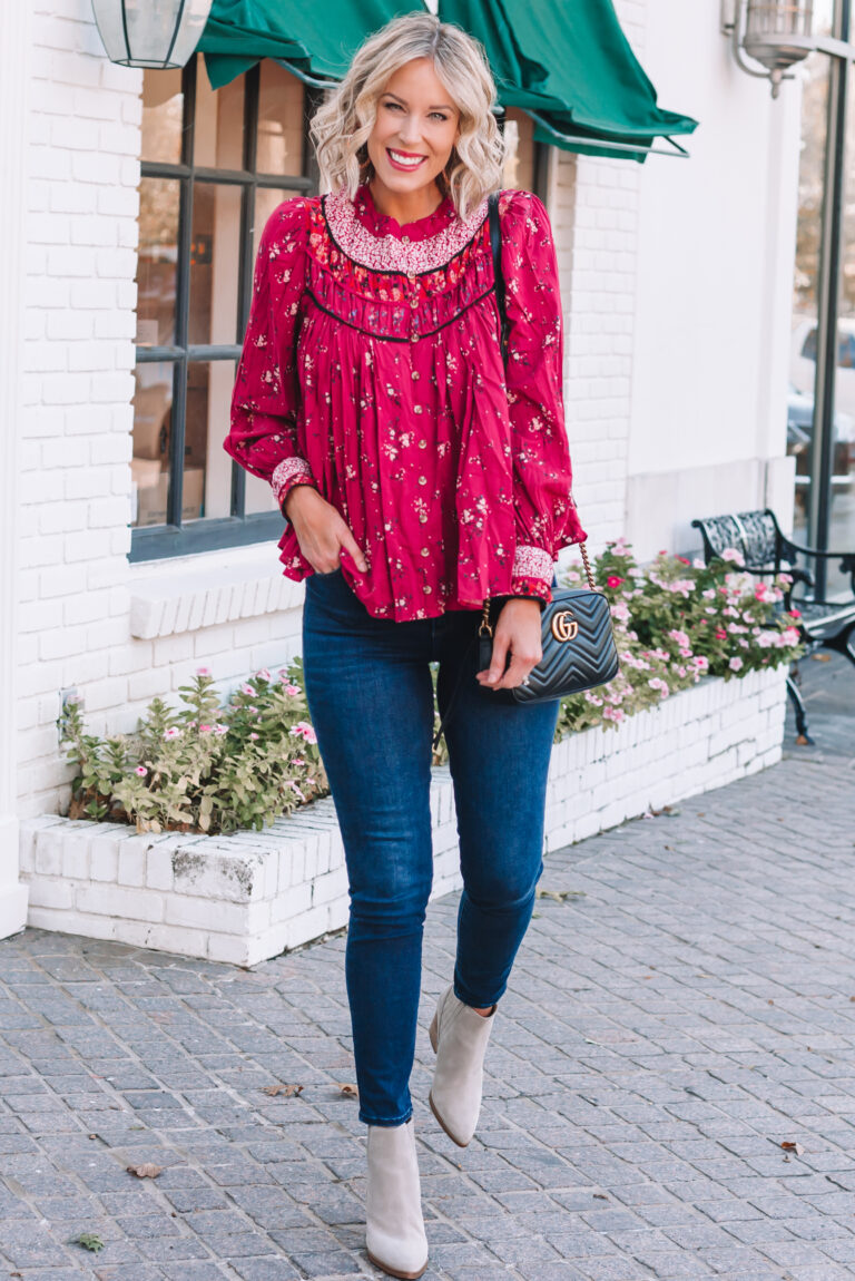 The Perfect Fall Blouse - Straight A Style