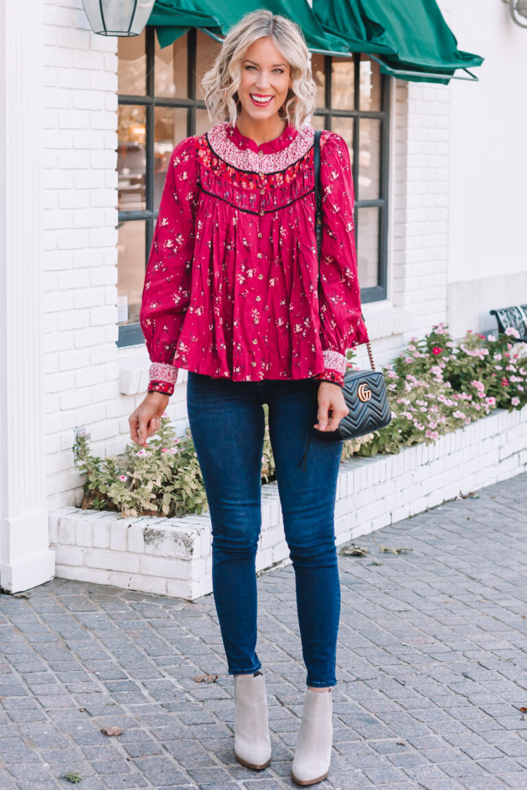 The Perfect Fall Blouse - Straight A Style