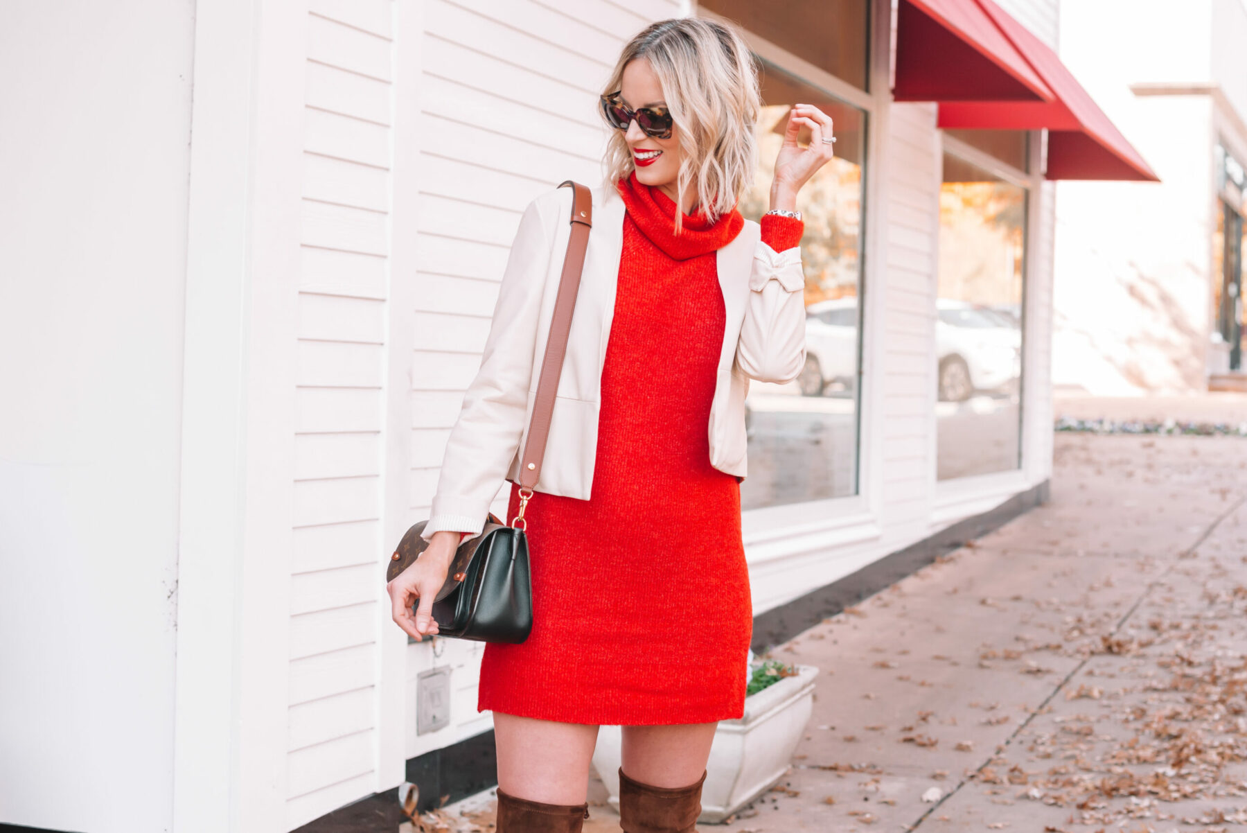 Red Coat Outfit Inspiration - Meagan's Moda