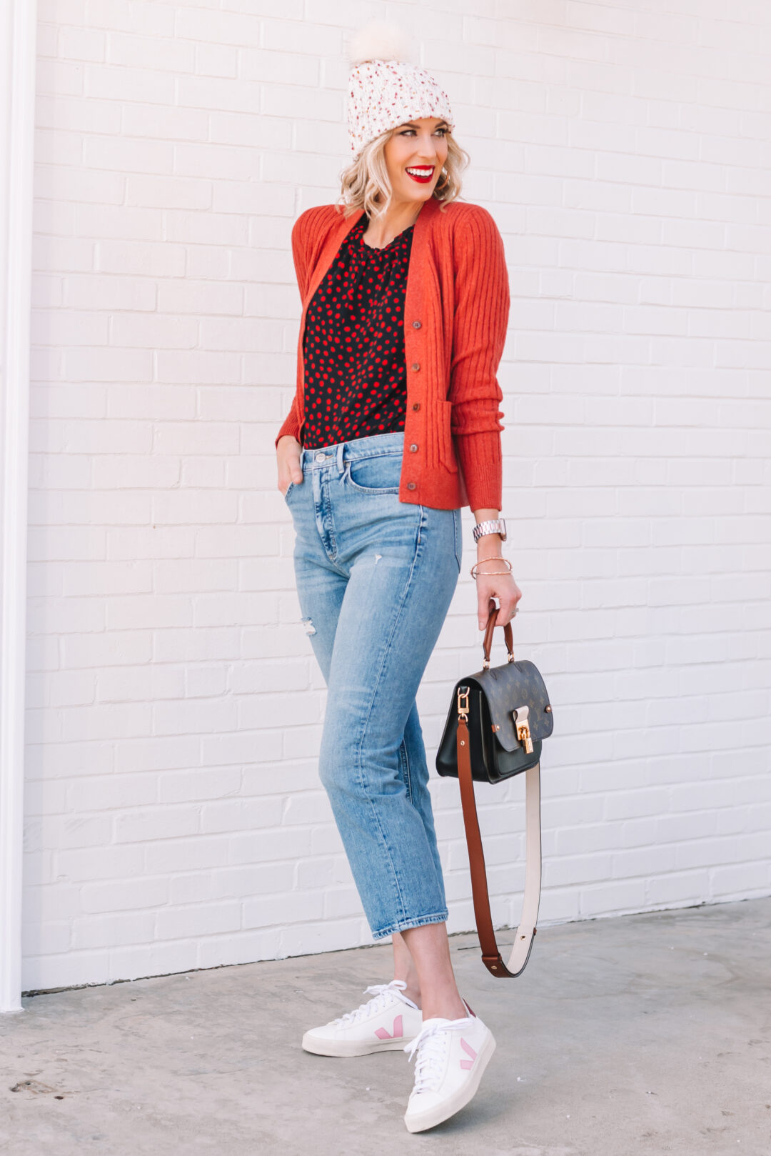 How to Style A Cropped Cardigan - Straight A Style