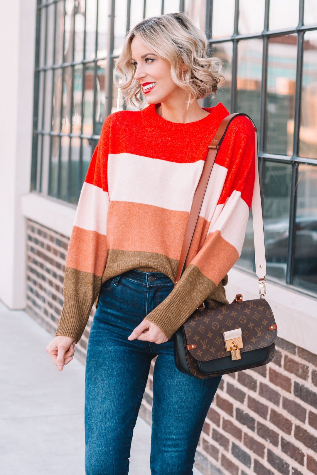 $25 Colorblock Sweater - Straight A Style