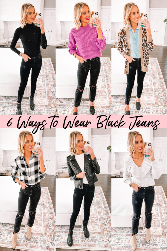 6 Ways to Wear Black Jeans - Straight A Style