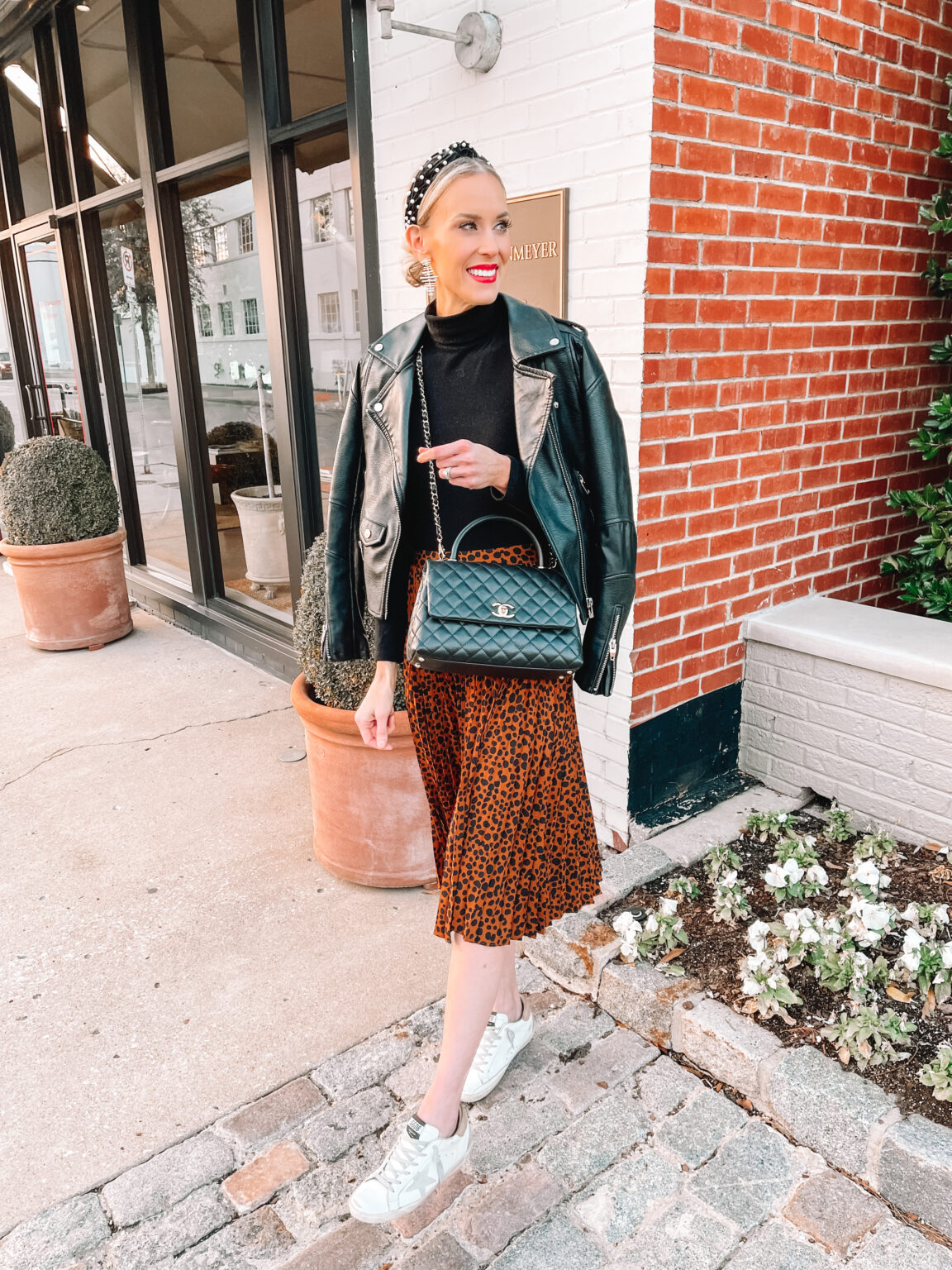 5 Ways to Wear a Leopard Midi Skirt - Straight A Style