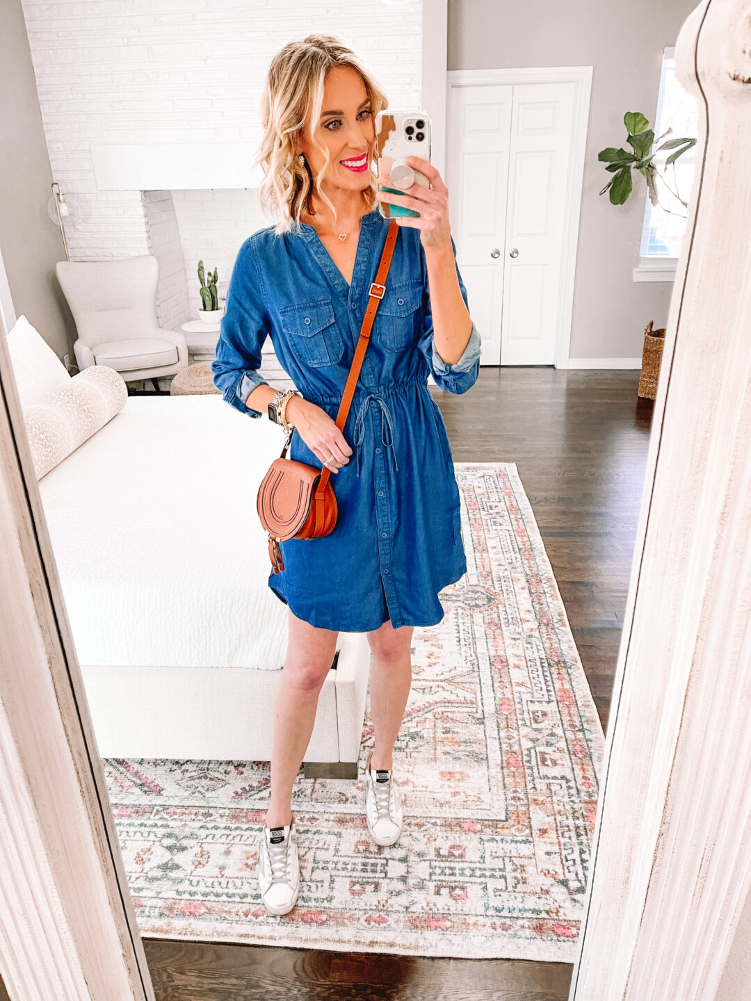 6 Ways to Wear a Chambray Dress - Straight A Style