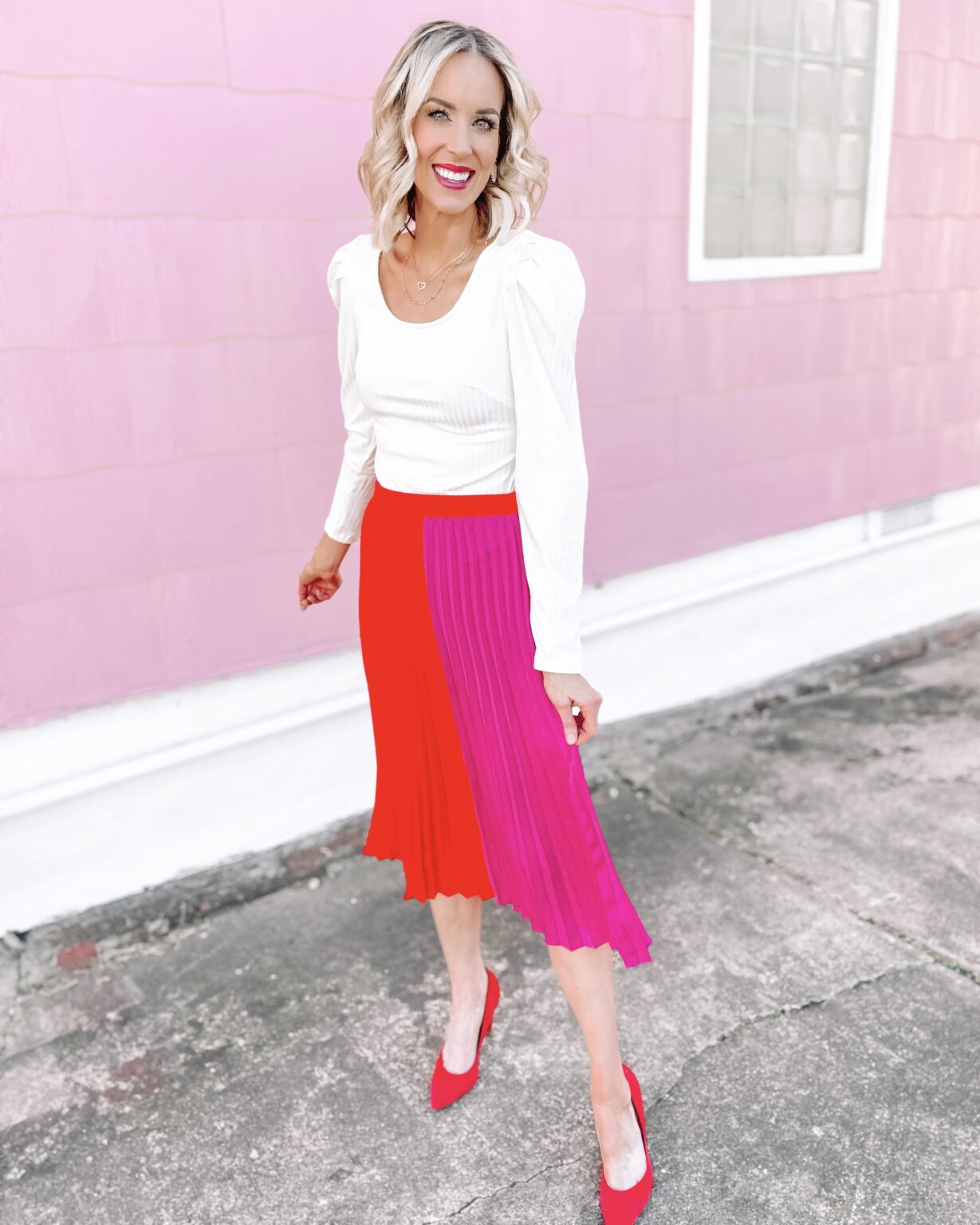 4 Ways to Wear a Midi Skirt - Straight A Style