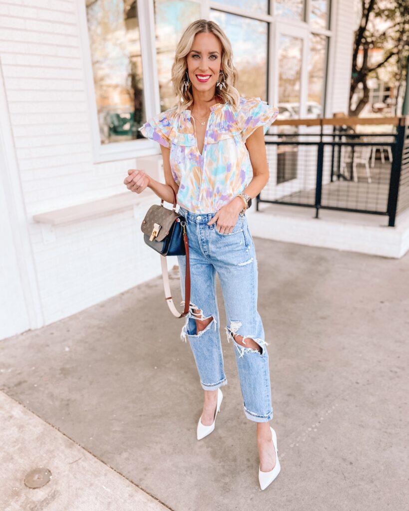 1 Spring Blouse 4 Ways - Straight A Style