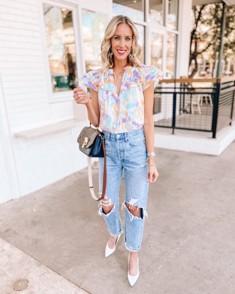 1 Spring Blouse 4 Ways - Straight A Style