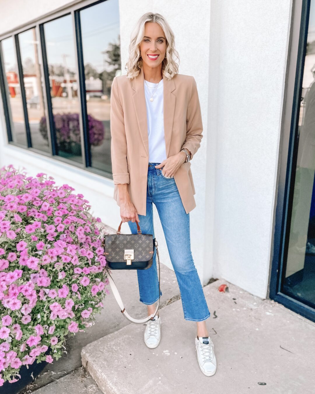 6 Ways to Wear a Tan Blazer - Straight A Style