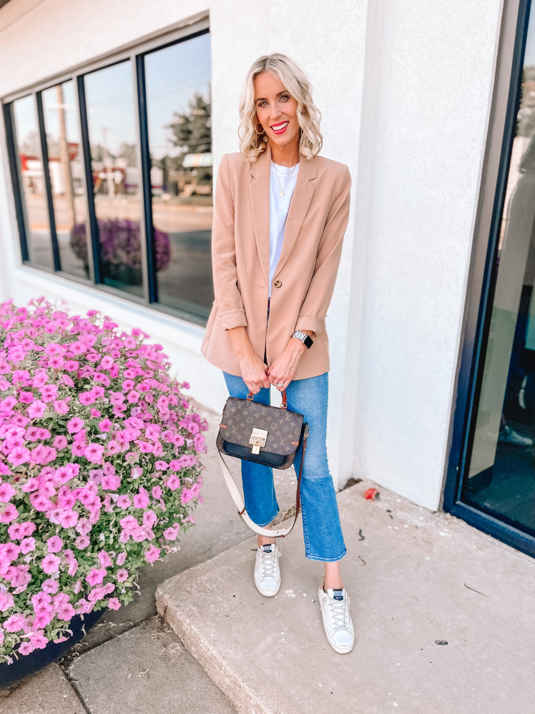 6 Ways to Wear a Tan Blazer - Straight A Style