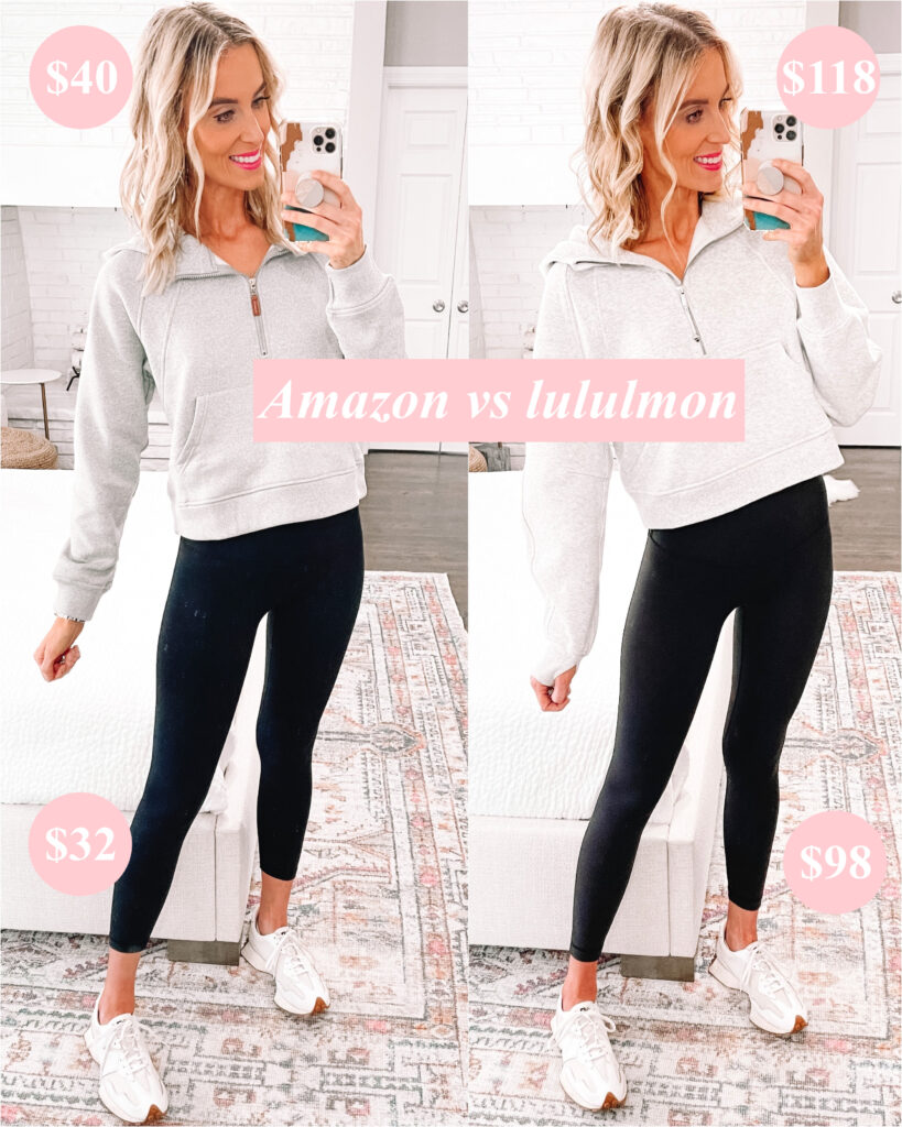 I found Lululemon dupes at Walmart - they're identical and cost as