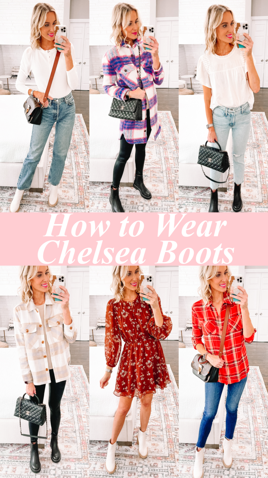 How to Wear Chunky Lug Sole Chelsea Boots - Straight A Style