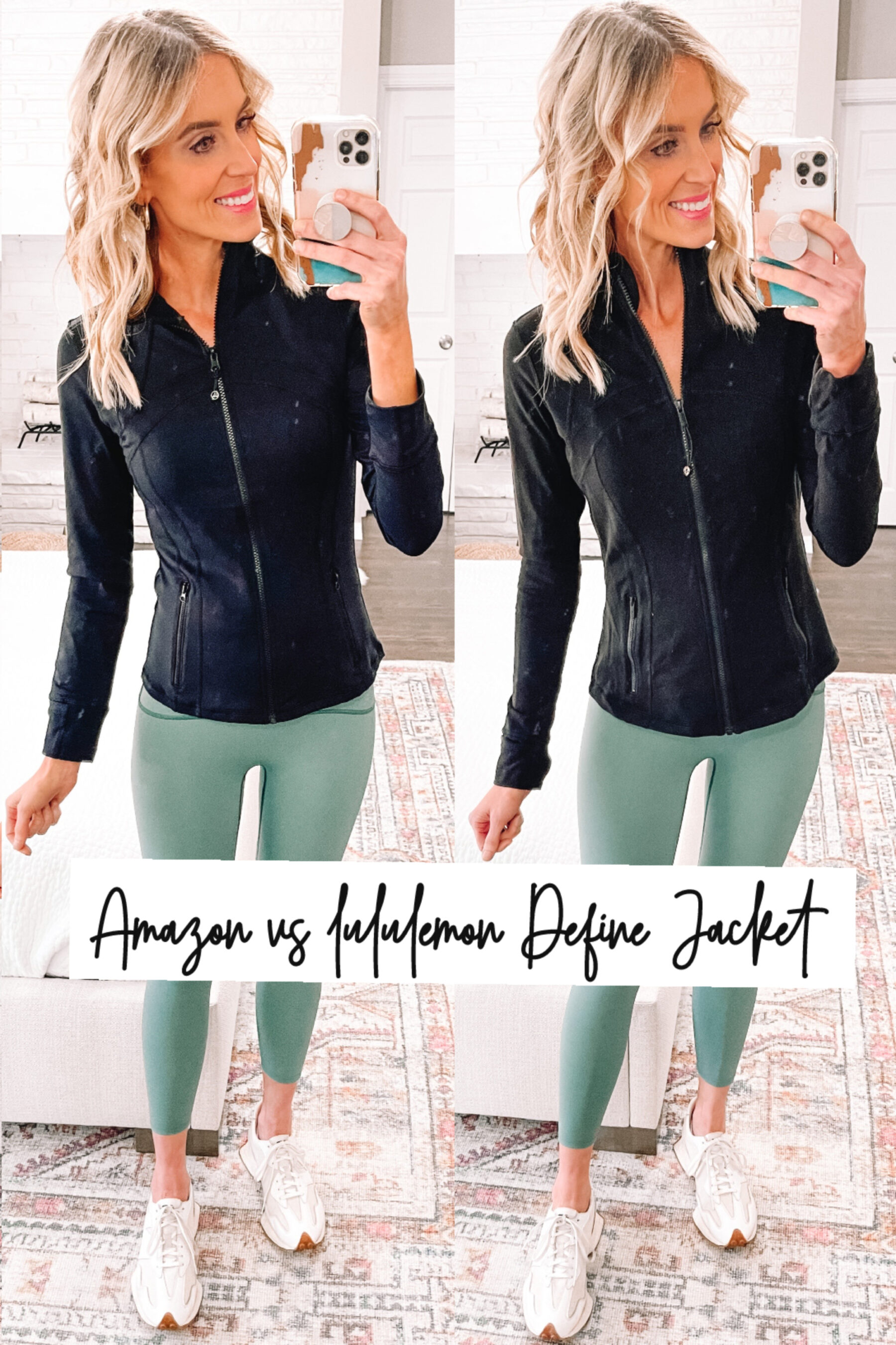 Shoppers Are Calling This Under-$50  Jacket a Matching Dupe for  Lululemon's $118 Define Jacket