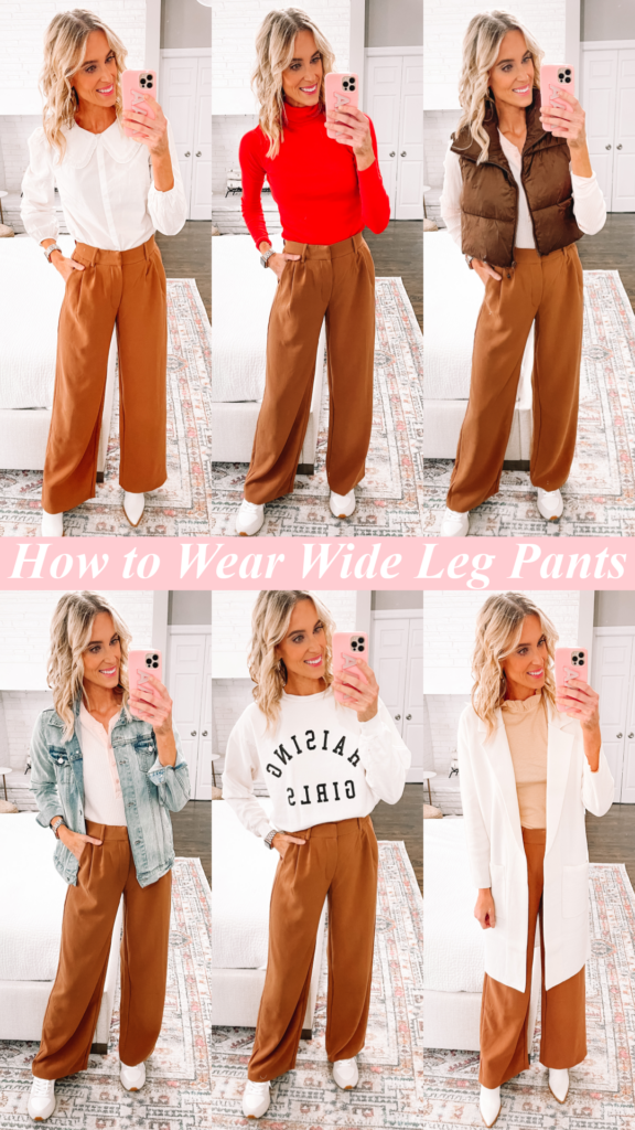 4 Trouser Outfit Ideas For 2022  Trouser outfit, Wide leg trousers outfit,  Casual trouser outfit