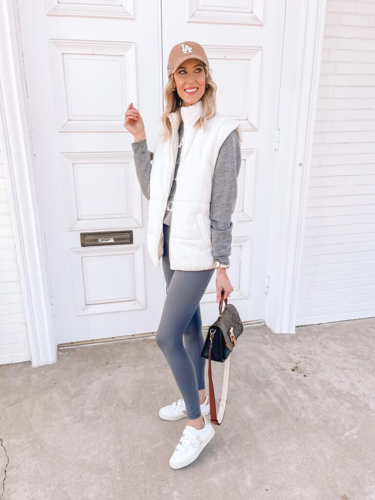 grey athleisure outfit 6 - Straight A Style