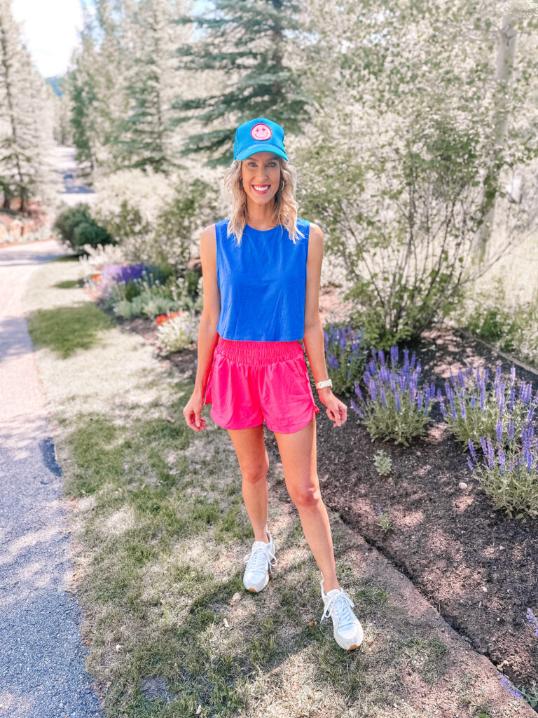 I am rounding up the best of Amazon workout clothes summer edition! You are going to love these high rise shorts and cropped tank! 