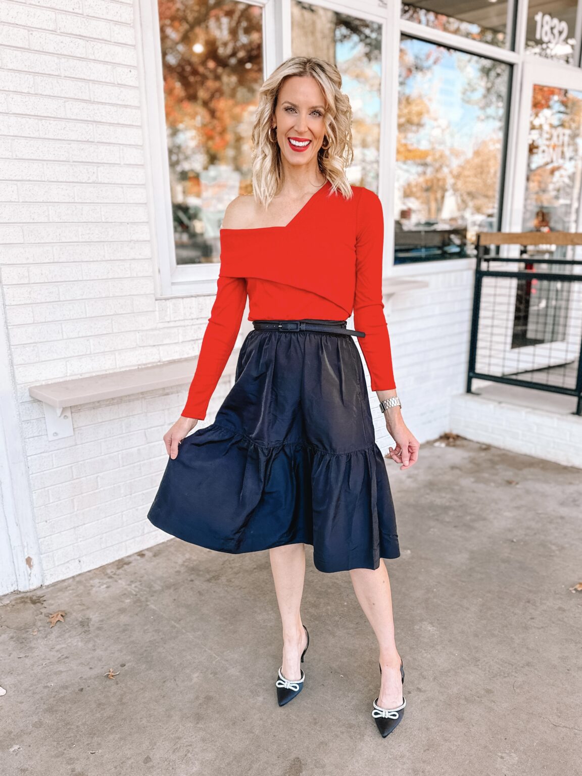 Walmart Holiday Outfit Idea - Straight A Style
