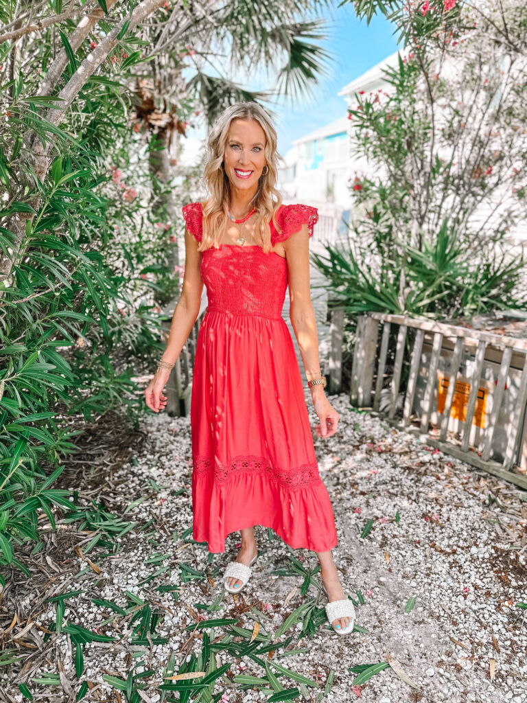 I have a fun post rounding up four of my favorite Amazon beach dresses! These are all affordable, true to size, and perfect for your vacation! How gorgeous is this coral maxi dress?!