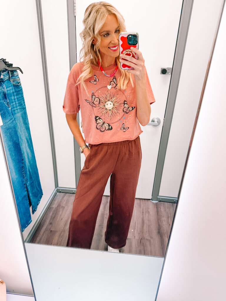 In this fall Walmart try on I have 8 fall outfit ideas with pieces just $5-$23. Workwear, lounge wear, and weekend wear all included!